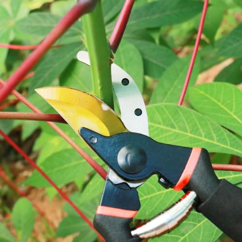 Tijeras de jardín con mecanismo de bloqueo para poda miniatura 6
