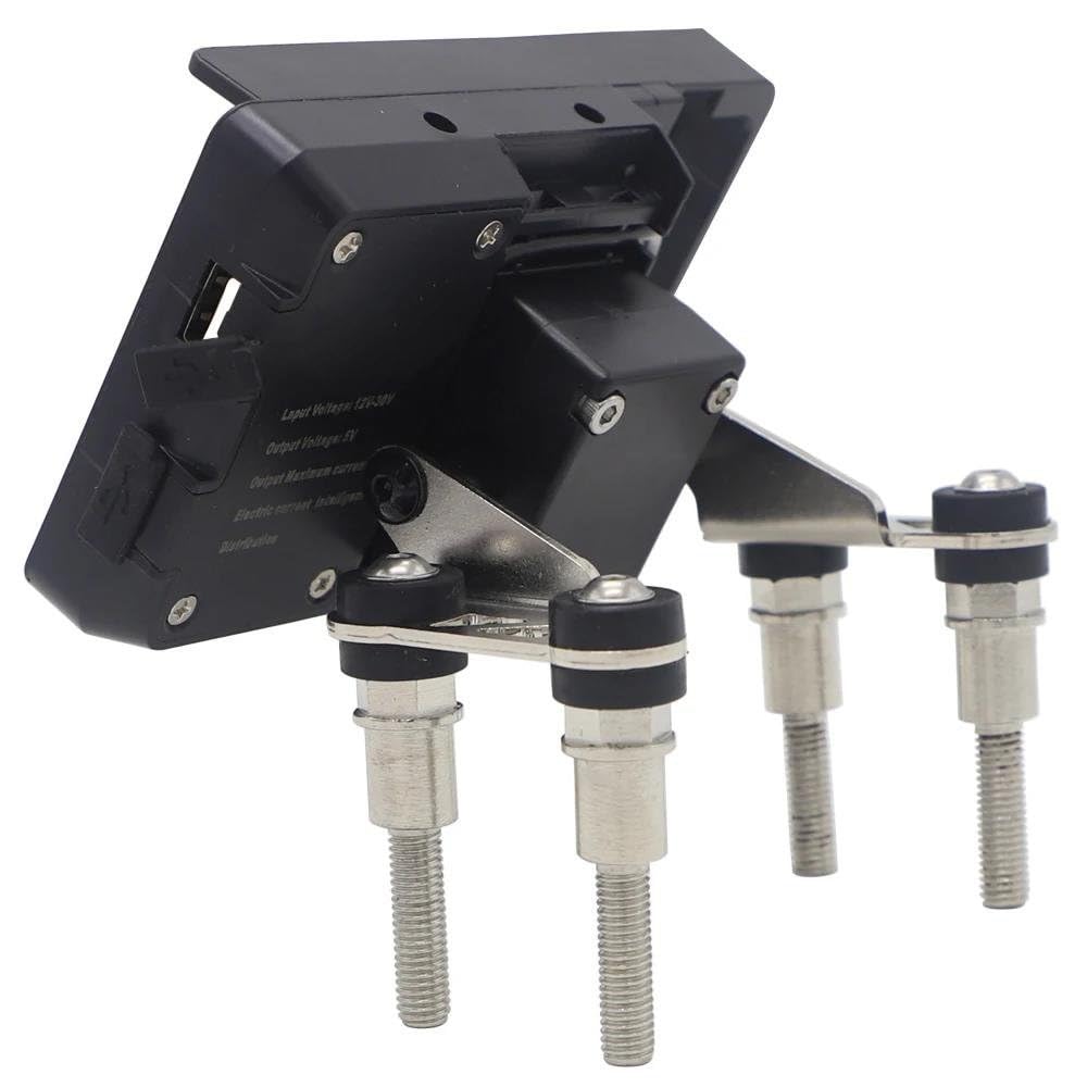 ESPYN para F750GS F750GS F800GS F700GS R1200RS R1200R Manillar Soporte Navegación para Teléfono Móvil Carga Teléfono USB Motocicleta Soporte Teléfono Soporte Movil (Size : C)