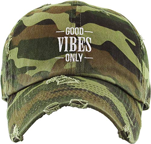 Image of Rose Flowers Love Good Vibes Men Women Dad Hat Baseball Cap Adjustable Unisex