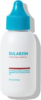 BENEZYME SULAB204 Smoothing Complex – Nourishing Hair Smoother with Argan & Sunflower Oils, 5 Botanical Extracts, Patented Spider Polypeptide, Salon-Quality – 80 ml / 2.7 fl oz, Made in Korea