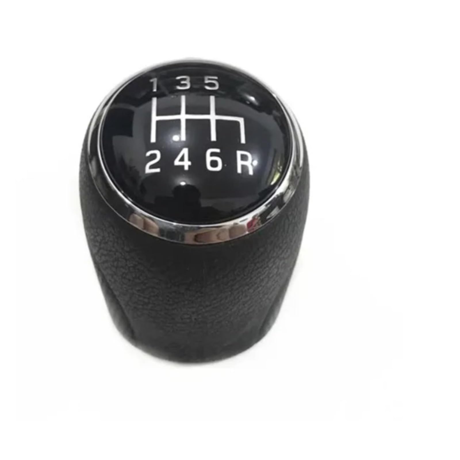 Jsyalmslw 6-Speed Shift Knob For Suzuki S-Cross For Vitara Sx4 Abs Plastic/Pu Leather Stylish