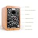 Kanto YU4BAMBOO Powered Speakers with Bluetooth and Built-in Phono Preamp | Auto Standby and Startup | Remote Included | 140W Peak Power | Pair | Bamboo
