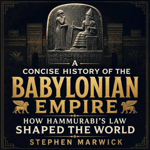 『A Concise History of the Babylonian Empire: How Hammurabi's Law Shaped the World』のカバーアート