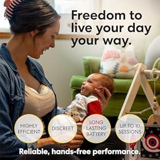 Medela Motion InBra Wearable Breast Pump, Portable Hands-free Wireless Electric Pump, Highly efficient, Lightweight, Custom fit with inserts, Rechargeable battery, Discreet, Quiet, Only 3 parts