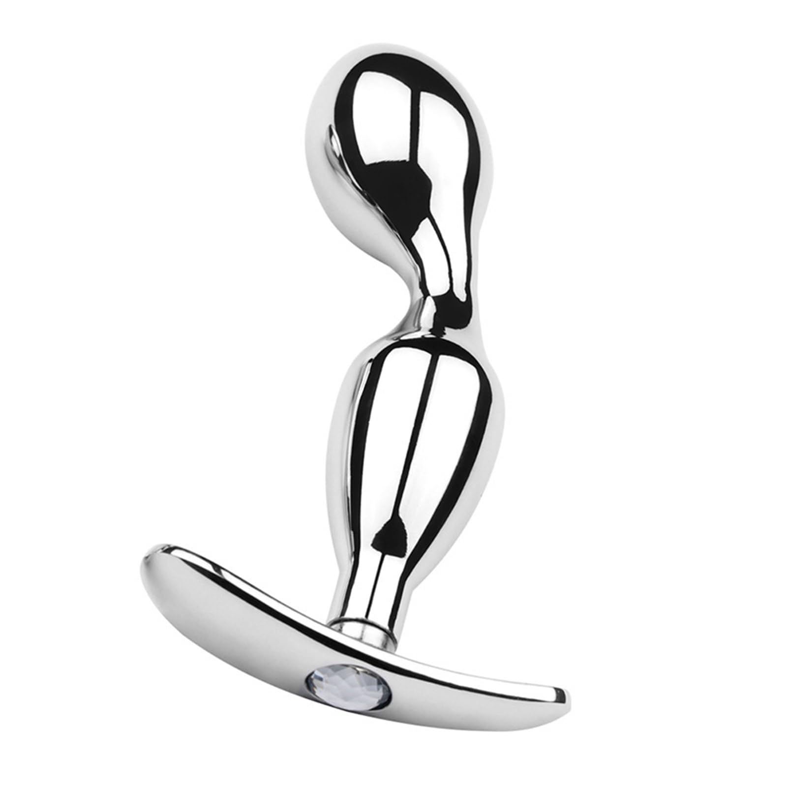 Metal Anchor Base Anal Plug Outdoor Butt Plug Stainless Dildos Women's Plug Adult Couple Gay Intimate Toys White s