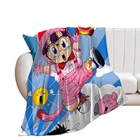 Amazon｜Dr.スランプ アラレちゃん 毛布 毛布 ダブル毛布 冬静電防止