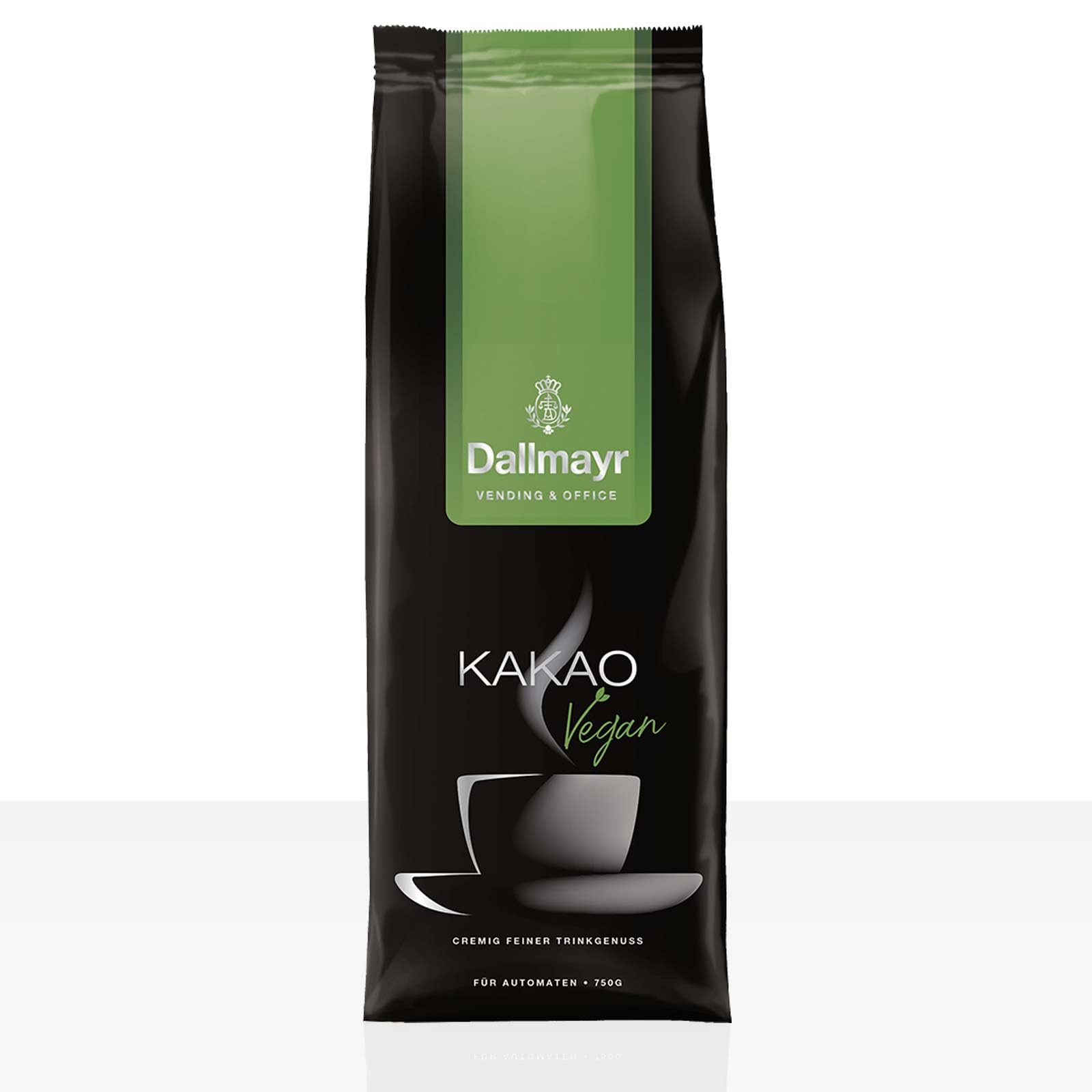 Dallmayr Kakao Vegan 10 x 750g, Kakaopulver 18% für Automaten, Vending & Office