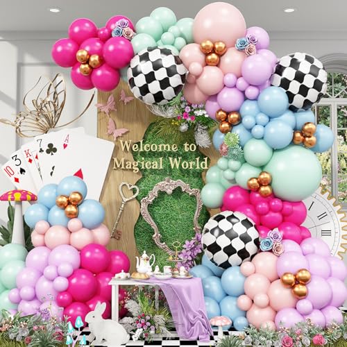 Kit kit d'arche de ballons pastel idéal pour sublimer un goûter d'enfant