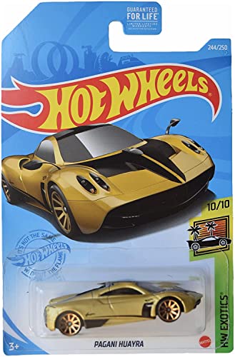 Hot Wheels Gold Pagani Huayra 1:64