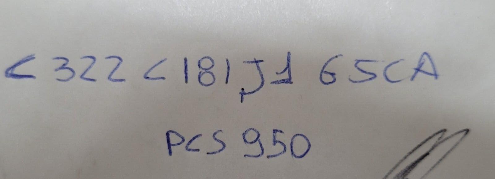 (10 PCS) C322C181J1G5CA KEMET