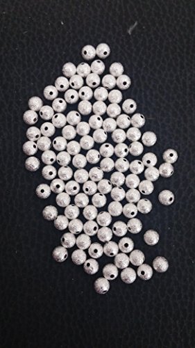 FitTek® 100 Perline Perle Sfere smerigliato 6mm