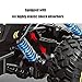 QIYHBVR RC Cars, RC Truck 1:10 Remote Control Car for Boys, 2.4 GHz 4x4 Off Road Monster Truck, 2 Rechargeable Batteries for 60 Min Play Car Toy Gift for Adults Kids Girl