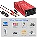 FOVAL 600W Power Inverter 12V DC to 110V AC Car Plug Adapter Outlet Converter with [65W PD USB-C] & [18W QC USB-A] Fast Charging Ports and 2 AC Outlets Car Power Inverters for Vehicles