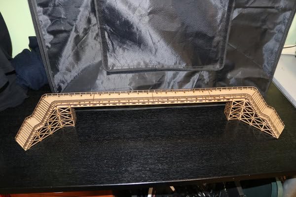 220157 Slotcar Ponte 4 corsie, 16,5 mm, scala 1:43, 965 x 124 x 170 mm (lunghezza x larghezza x altezza)