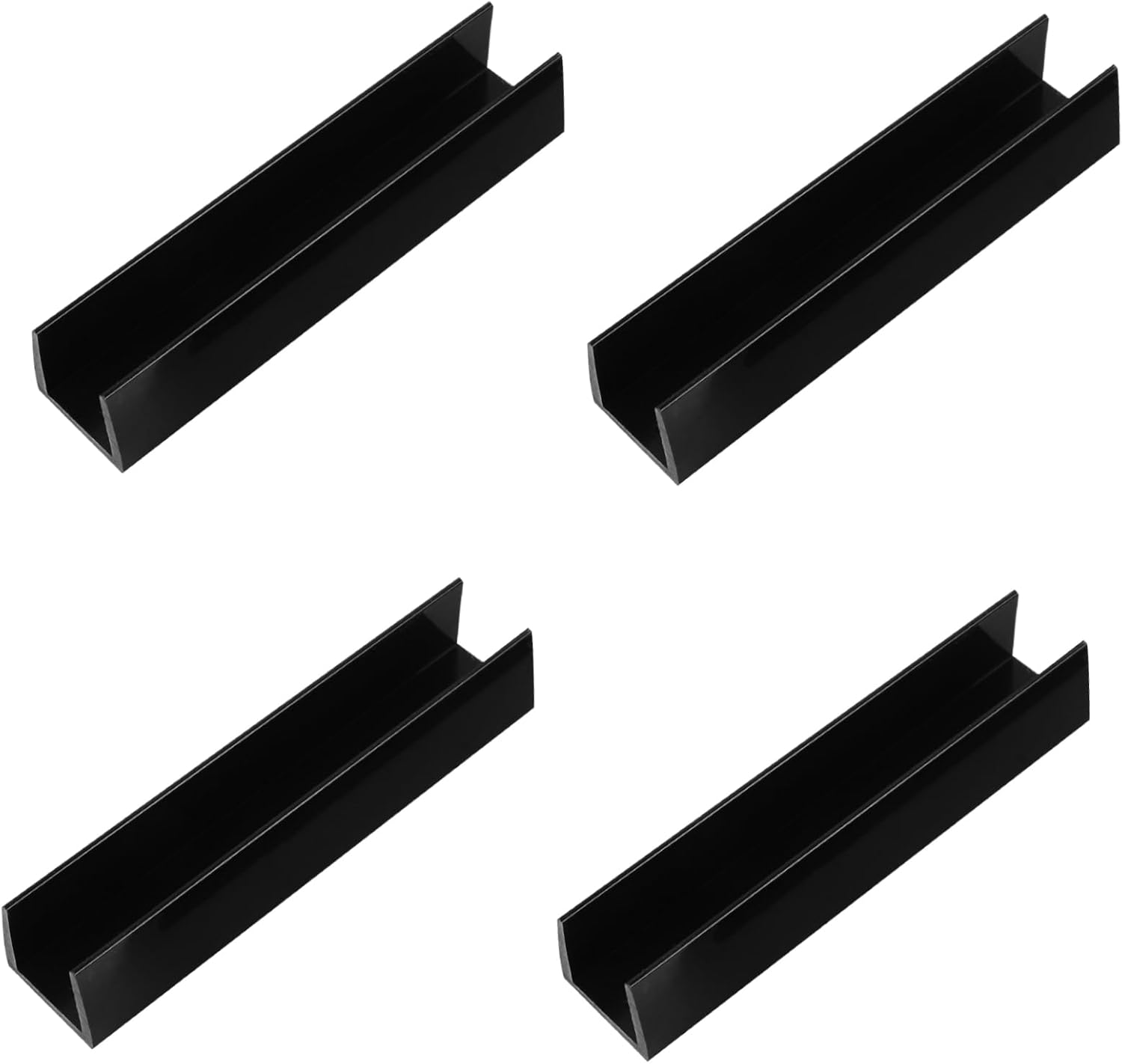 Mipcase 12pcs u Shape Reinforcement Groove for Gates Multi-Functional Fittings for Indoor and Outdoor Use Sturdy Accessory for Boy Girl