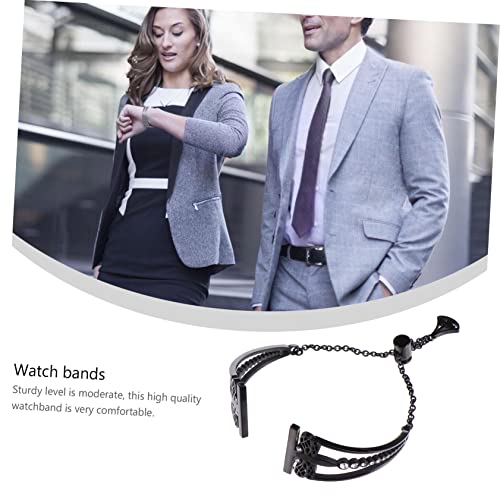 Bracelet montre hommes acier inoxydable durable anti-ternissement - 2