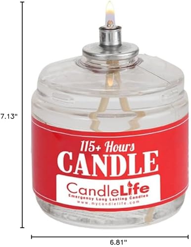 Miniatura 2 de CandleLife velas de emergencia, hasta 115 horas de duración