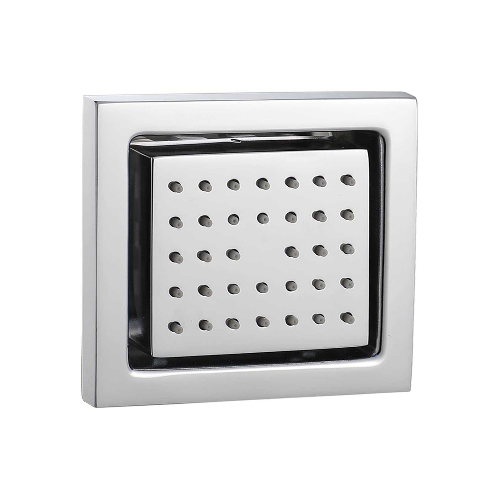 Pommeau de douche carré en laiton pour créer un espace spa relaxant chez soi