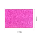 Silicone Cake Fondant Mat, Crocodile Impression Lace Mold - Image 5