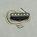 FLEOR Alnico 5 Black TL Bridge Pickup for TL Style Electric Guitar Pickup Part