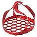 Price comparison product image Pressure Cooker Sling Portable Nonstick Silicone Bakeware Sling for Instant Pot Anti Scalding Bakeware Lifter Steamer RackRED