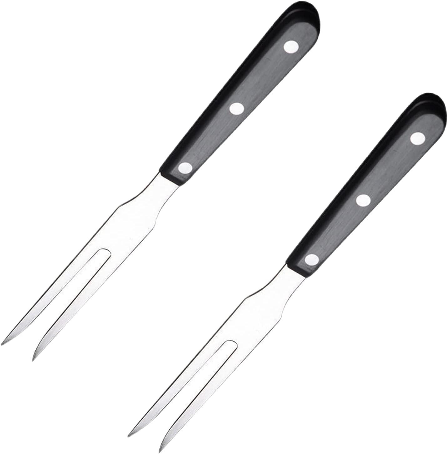 2 Pcs Carving Forks Professional Pot Forks Stainless Steel