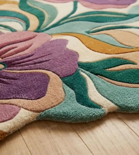 Image of Soft Pure Woolen Modern Collection Tufted Carpet for Living Room,Bedroom'Kitchen and Hall (6 X 8) Feet