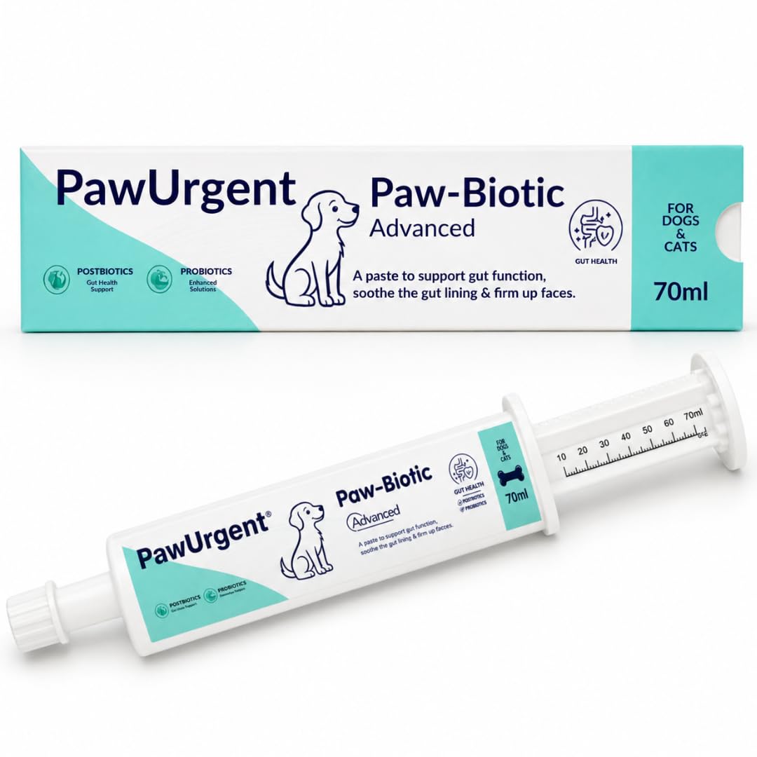 PawUrgent Paw-Biotic Advanced Probiotic Paste for Dogs & Cats 70ml