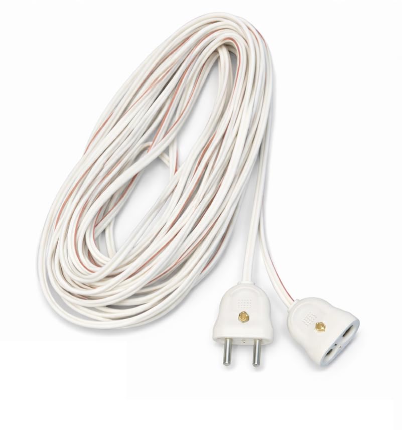5 m Flexible Twisted Copper Extension Wire with Male-Female Socket, Flat 2 Pin Plug | Easy Setup for Decorative Lights, Diwali, Christmas, Parties, Home Balcony, Reliable Long Reach (5 METER)-image-44