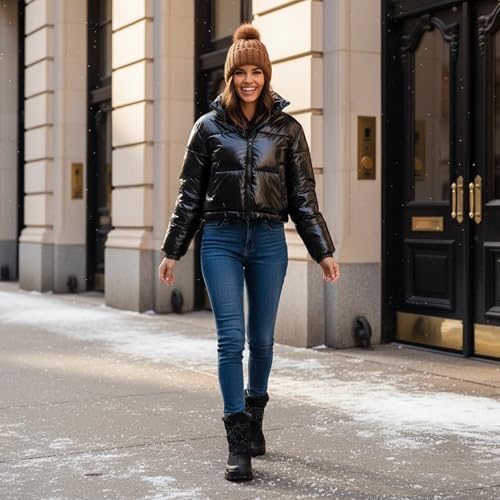 Women's Faux-Fur Winter Snow Boots - image 3