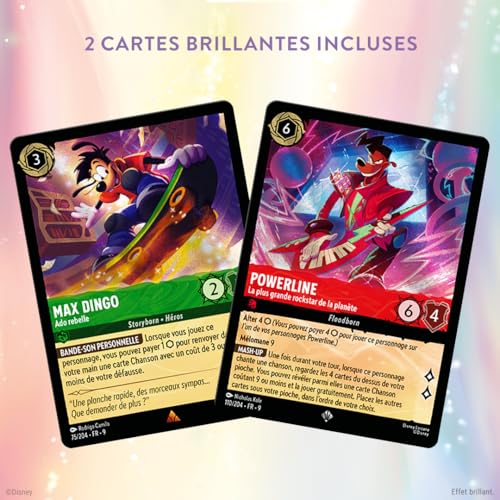 Carte À Collectionner Lorcana Ravensburger Disney S9 Deck 1j A Dingo & Max - vue 4