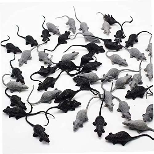 Gadpiparty Conjunto De 6 Peças Para Crianças Mini Brinquedos De Animais Mini Brinquedo De Terror Rat