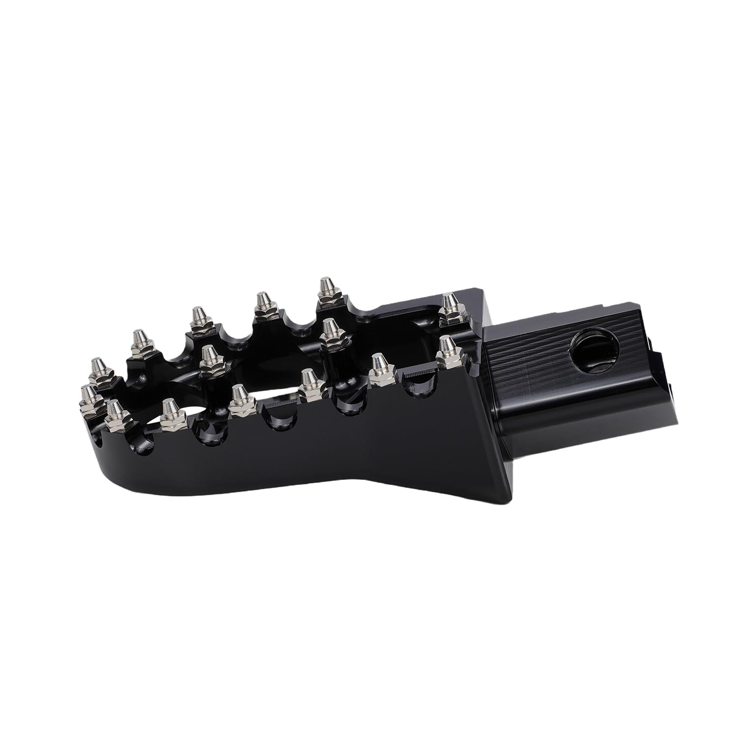 Pedane larghe per moto da cross, poggiapiedi per moto con sistema CNC, con molle, per Fantic XMF 125, colore nero