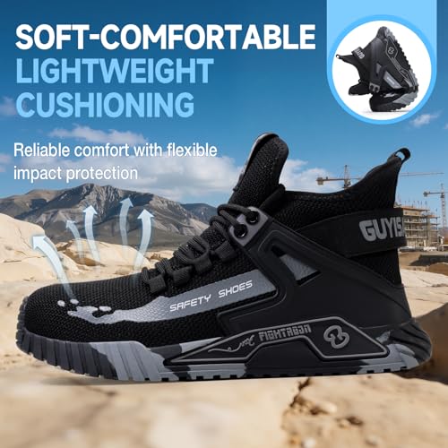 Chaussures de sécurité légères contre perforation embout acier LAoutun - 5