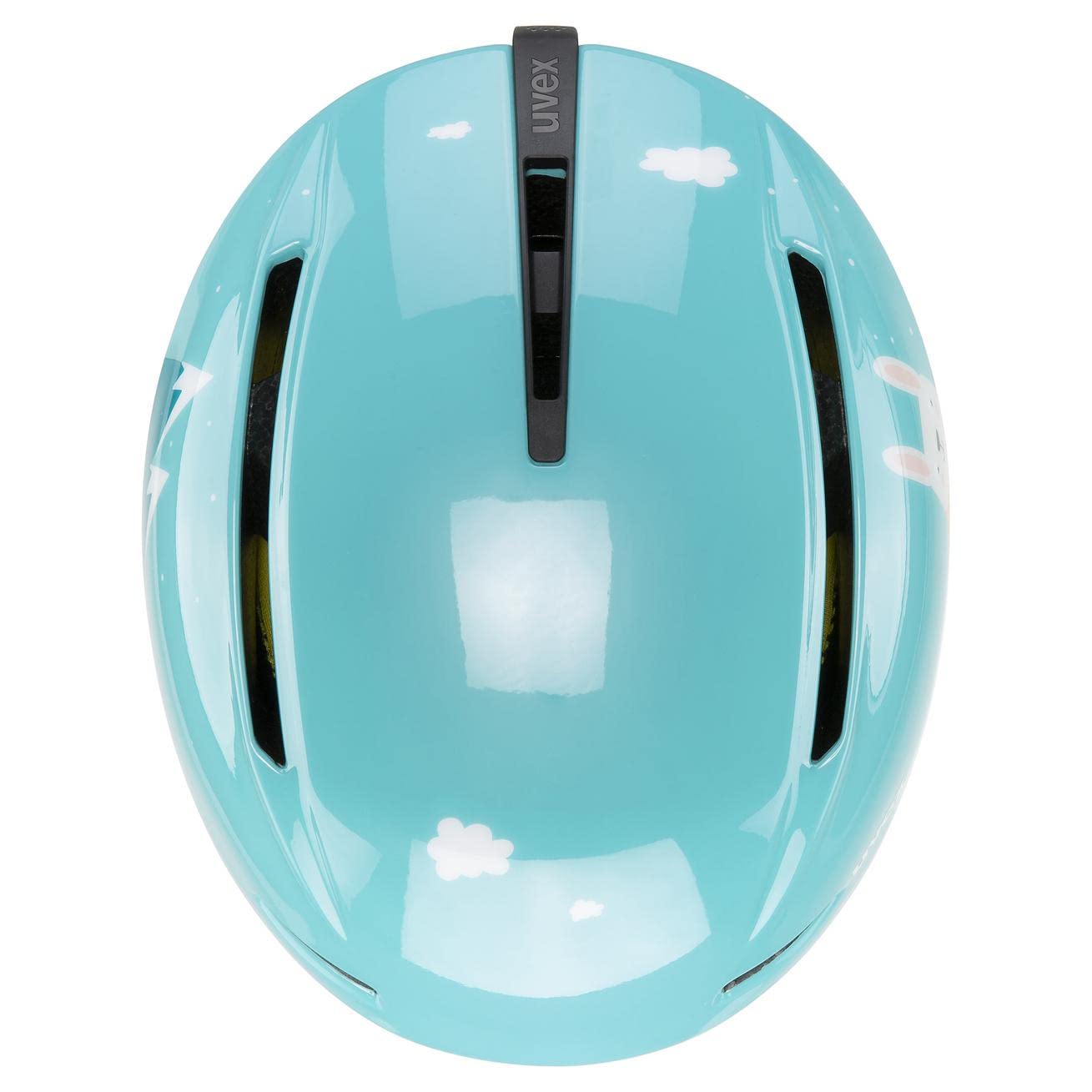 uvex viti, casco da sci Unisex bambino, turquoise rabbit, 46-50 cm