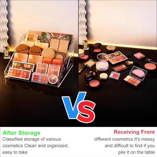 Wiojtry Sticker Display Stand, 7-Tier Clear Acrylic Card Display Stand, Snap-On Shelves for PSA Graded Card, Sports Cards,Trading Cards, Greeting Cards, Postcards, Brochures, Collectors & Retail by Wiojtry - Used condition - Image 9