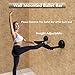 Portable Ballet Barre for Home, Wall Mounted Suction Cup Ballet Bar With Foam Pad, Height Adjustable, Multifunctional Small Stretch/Dance Bar for Workout Dance Equipment, Durable Solid Steel Support
