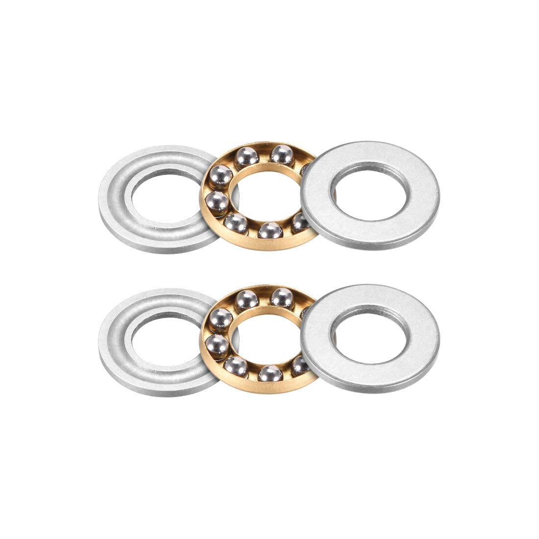 Thrust Ball Bearings - 9mm x 20mm Chrome Steel -18 Thrust Ball Bearings - 9mm x 20mm Chrome Steel -18