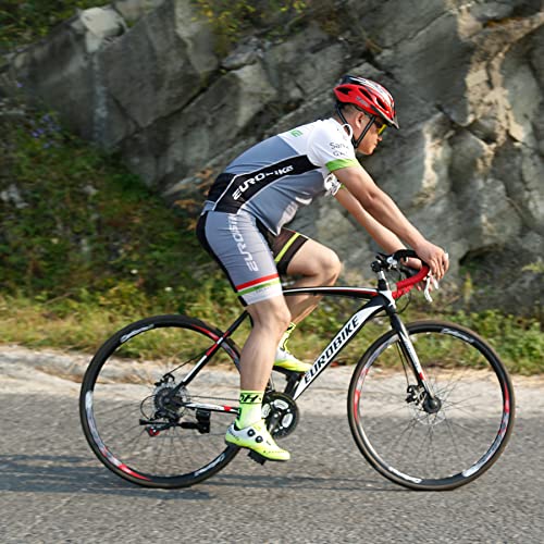 EUROBIKE Road Bike,49 /54cm Frame Road Bicycle for Men and