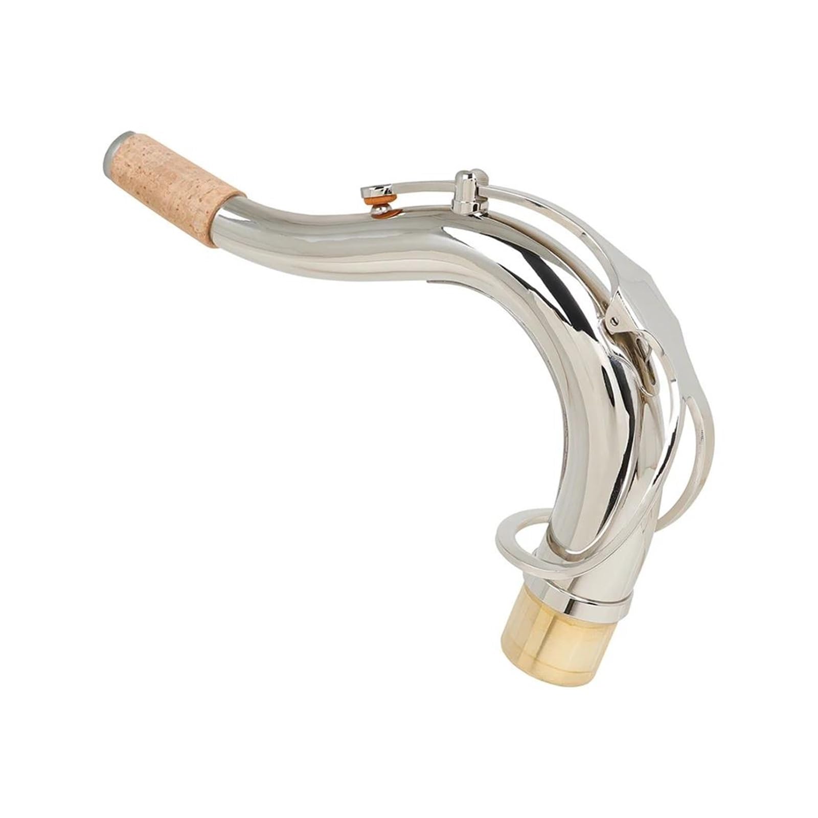 Accesorios para saxofón Saxofón Tenor Con Cuello Doblado, Material De Latón, Piezas De Repuesto Para Saxofón, Boquilla De 27,5mm, Accesorios Para Instrumentos De Viento De Madera