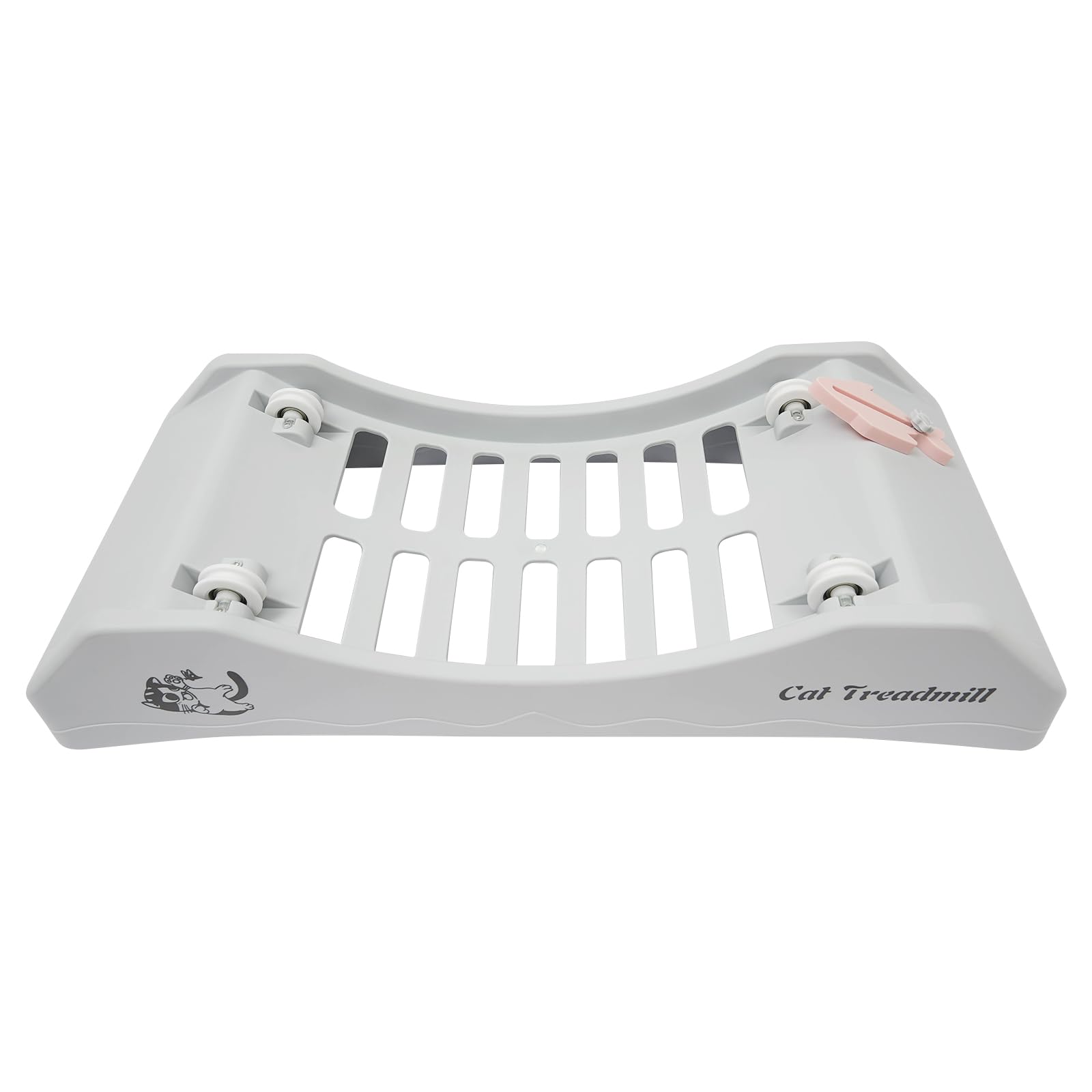 Rueda para gatos con dispositivo de bloqueo, juguete para gatos para hogares, tiendas de mascotas, diámetro de rueda grande, 80 cm, gris