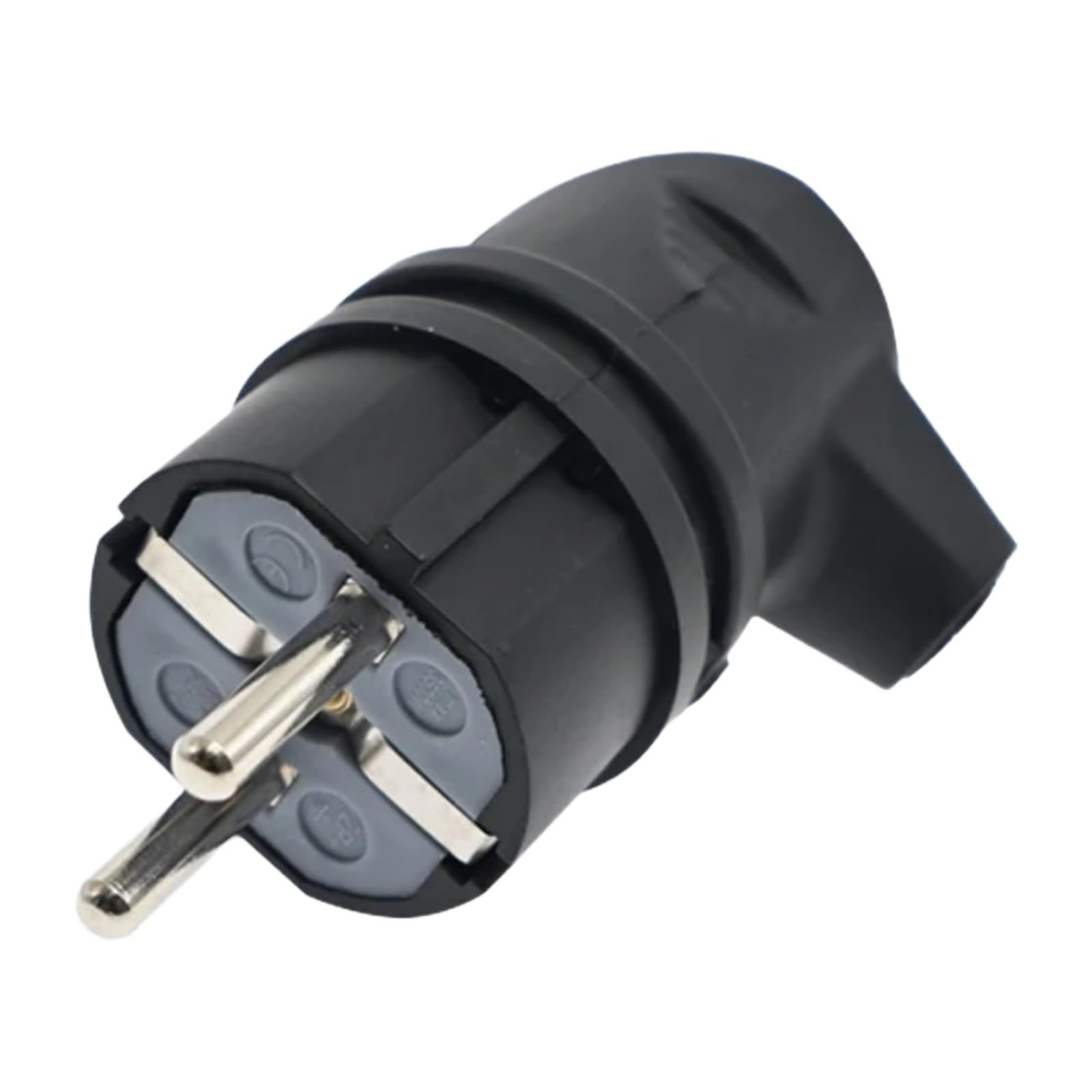 Enchufe de caucho europeo de gran resistencia IP54 16A con tapa protectora