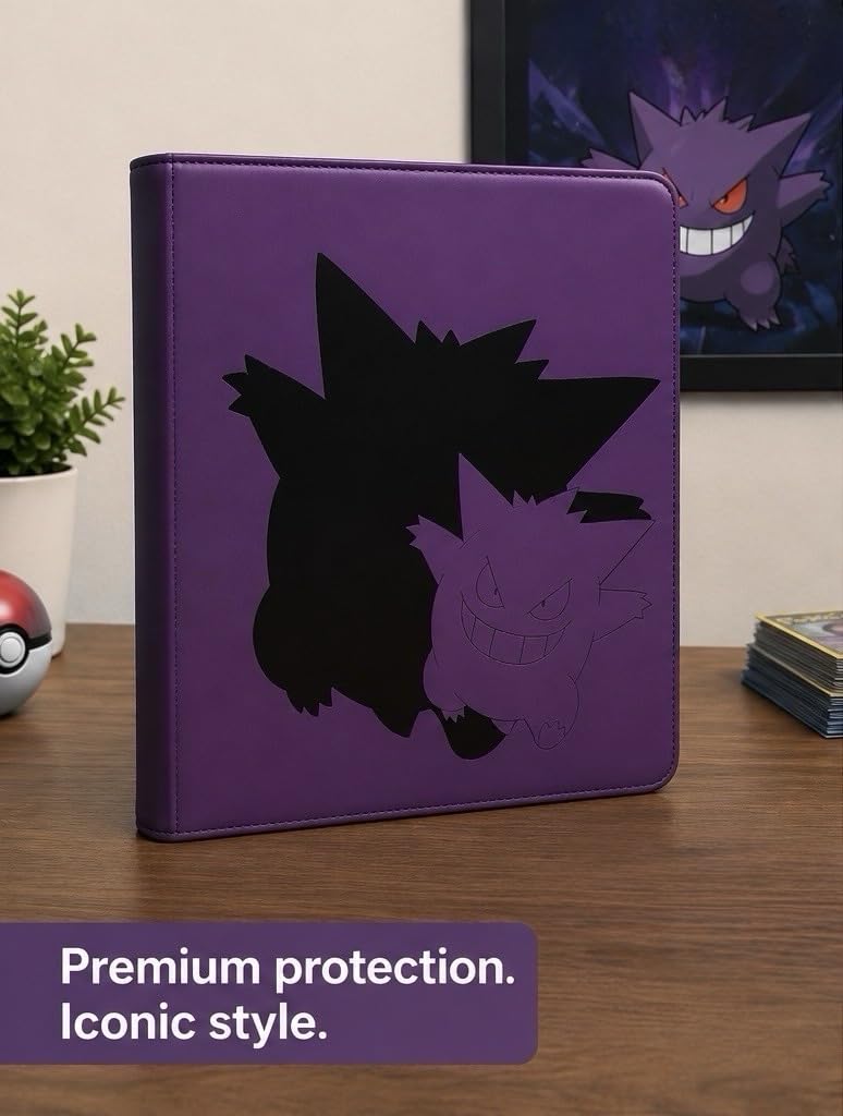 Amazon.com: Ultra PRO - Elite Gengar 12-Pocket Zippered PRO-BINDER
