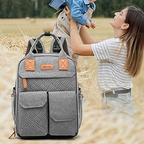 Esquirla Bolsa de fraldas de bebê, de fraldas, bolsos isolados, bolsas de amamentação, bolsa de à d
