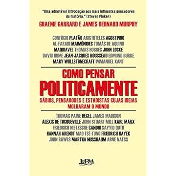 Capa do livro Como pensar politicamente: Sábios, pensadores e estadistas cujas ideias moldaram o mundo