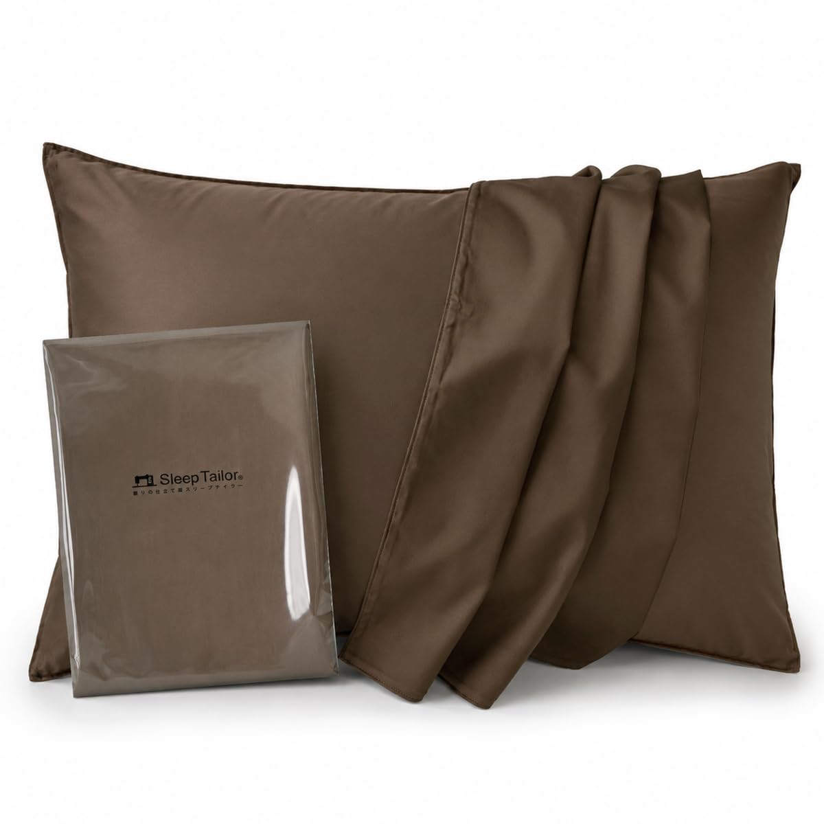 Amazon｜枕カバー 43×63cm 枕用 日本製 超長綿100％ サテン 350本高