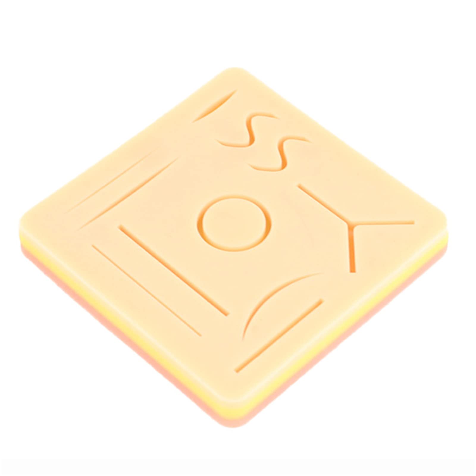 ERNZI Modello di Sutura della Pelle Scuola Infermieristica Seam Training Seam Pad Training Seam Silicone Modello di Esercizio per Gli Accessori della Macchina da Cucire (Grandi Dimensioni)