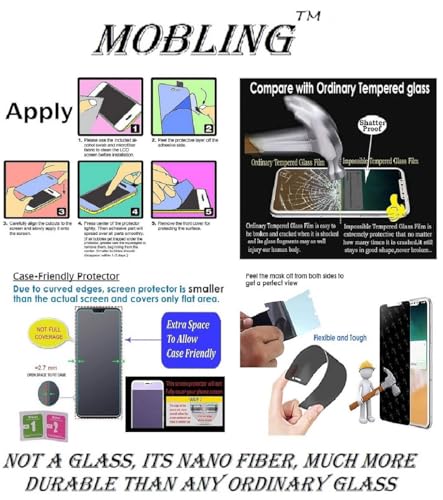 Image of Matte Screen Guard Compatible With Hmd Fusion Flexible Fiber Screen Protector Not a Tempered Glass, Not Edge to Edge Screenguard.
