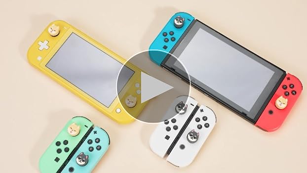 Amazon.com: GeekShare Cute Animal Theme Thumb Grip Caps