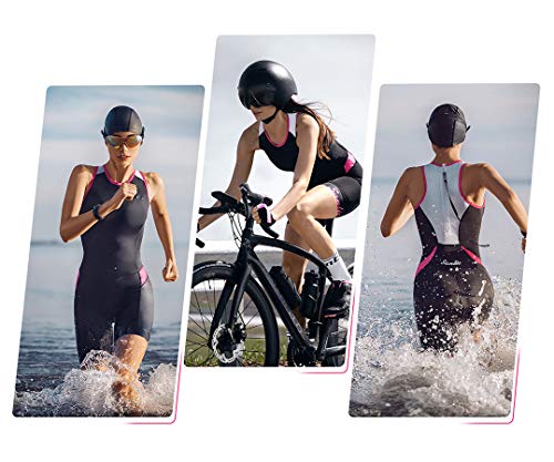 Women's Triathlon-Suit One-Piece Sleeveless Tri-Suit - Padded Quick-Drying Slimming For Running Swimming Cycling #TOP6